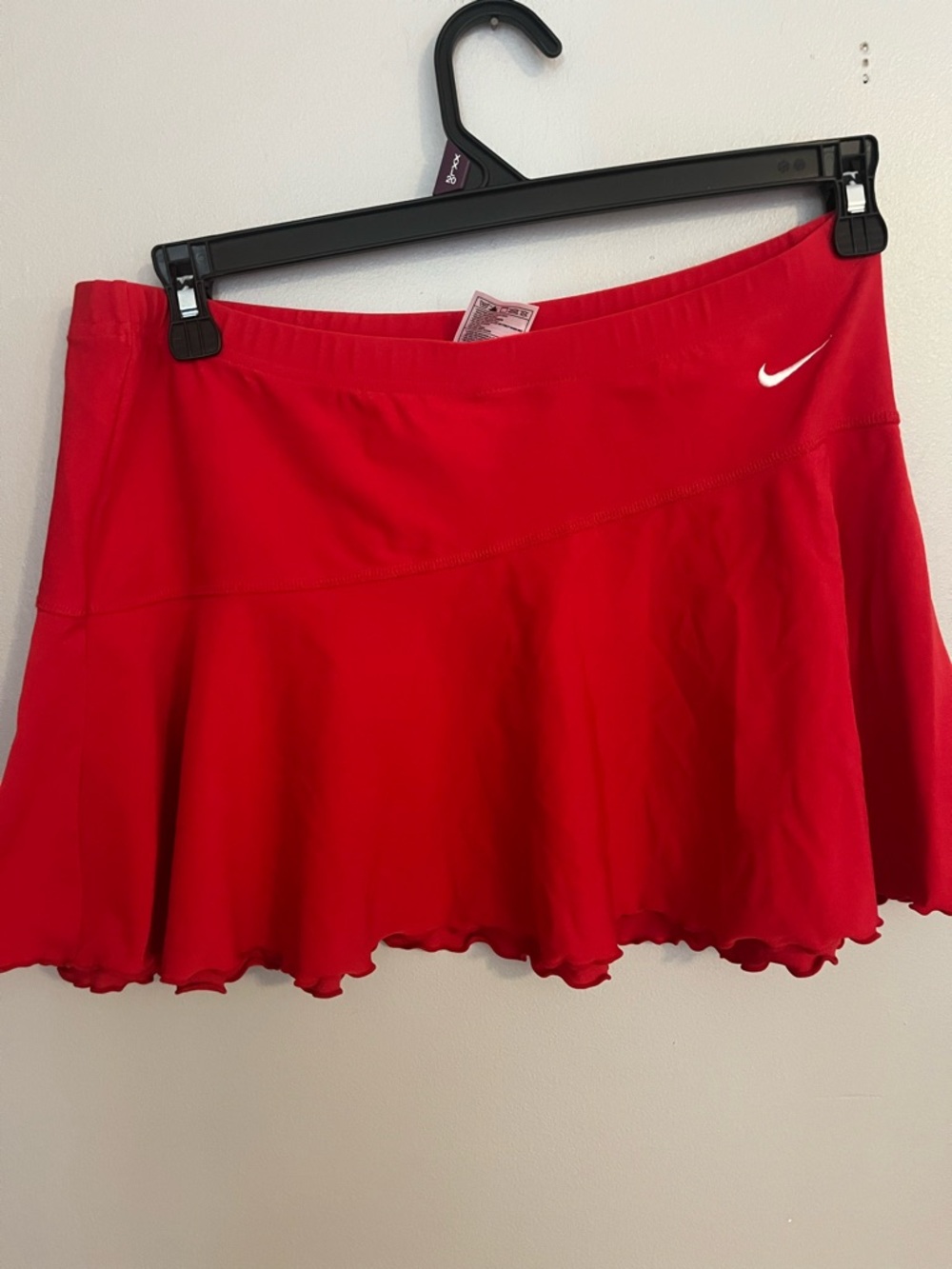 Nike‎ Red Circle Skater Tennis Skirt with Swoosh